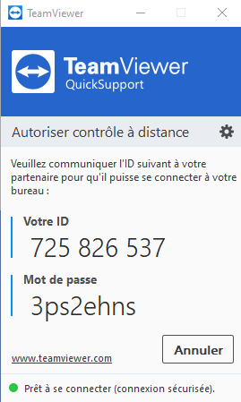 TeamViewer dépannage à dsitance